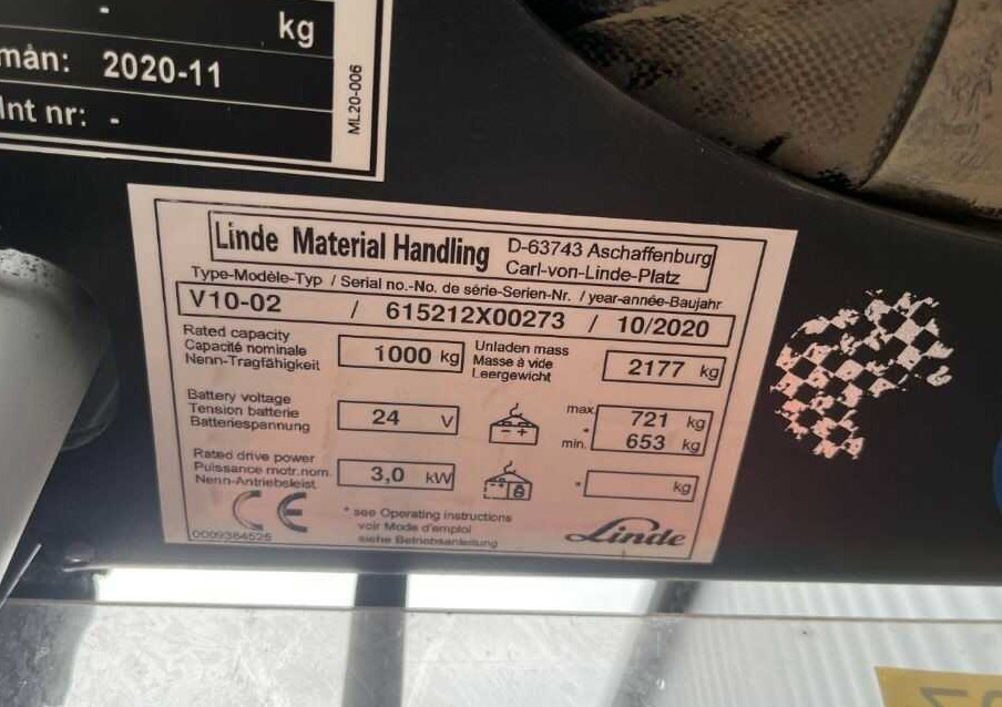 Linde V10 - Préparateur de commandes: photos 4 Linde V10 - Préparateur de commandes: photos 4