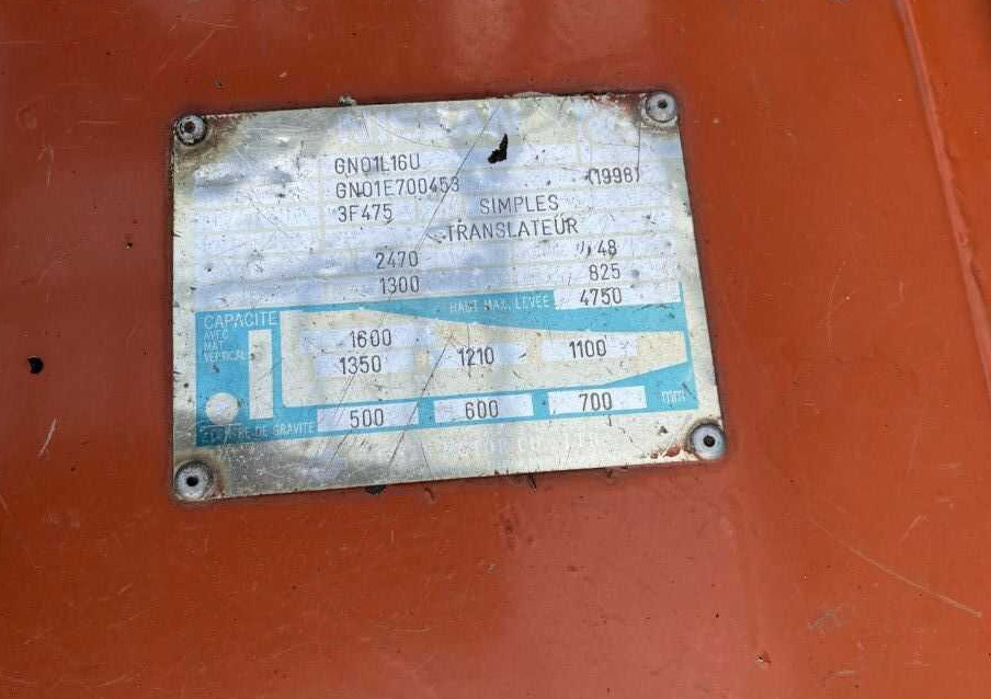 Nissan GN01L16U - Chariot élévateur électrique: photos 4 Nissan GN01L16U - Chariot élévateur électrique: photos 4