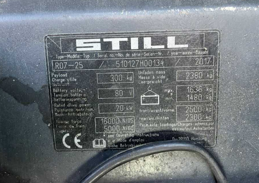 Still R07-25 - Chariot tracteur: photos 4 Still R07-25 - Chariot tracteur: photos 4