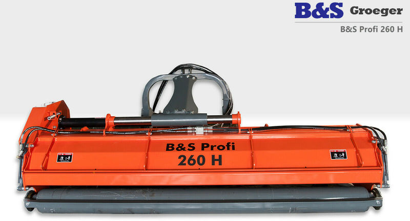 B&S Profi 260 H Schlegelmulcher Mulcher - Broyeur à axe horizontal: photos 2 B&S Profi 260 H Schlegelmulcher Mulcher - Broyeur à axe horizontal: photos 2