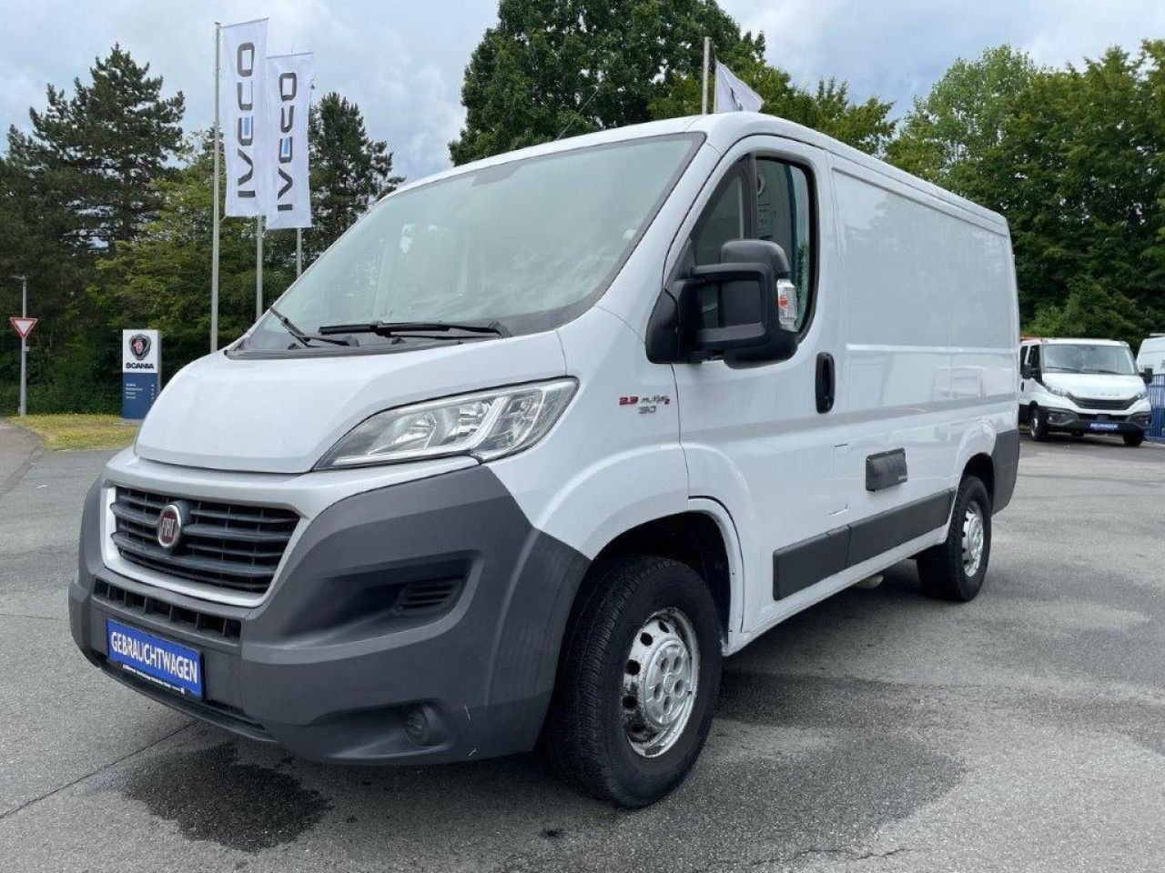 Fiat Ducato 30 130 M-Jet L1H1 Euro6 Klima AHK ZV - Fourgonnette: photos 1 Fiat Ducato 30 130 M-Jet L1H1 Euro6 Klima AHK ZV - Fourgonnette: photos 1