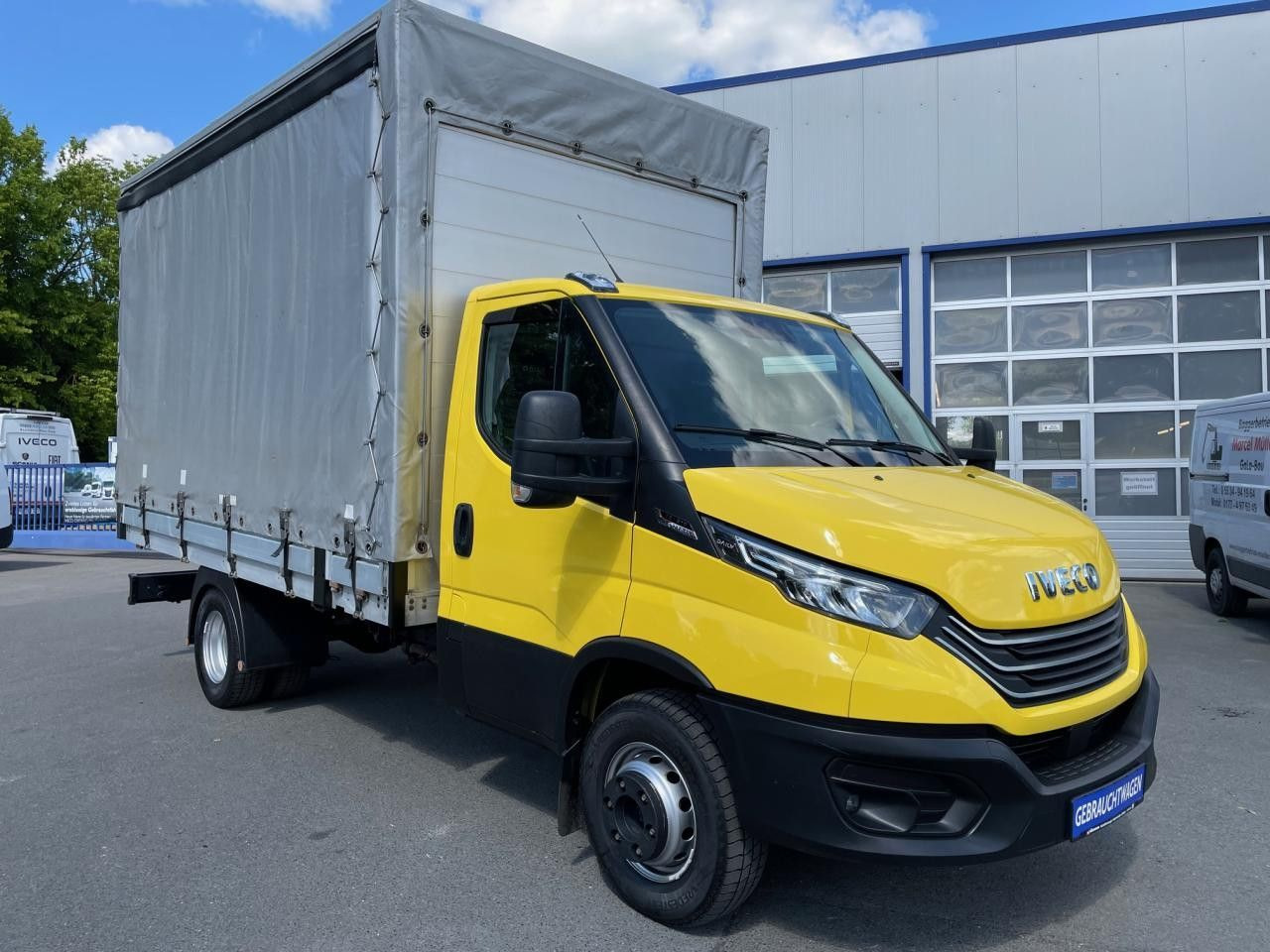 Iveco Daily 70C21HA8/P (72C) Euro6 Klima AHK Navi ZV - Utilitaire rideaux coulissants (PLSC): photos 1 Iveco Daily 70C21HA8/P (72C) Euro6 Klima AHK Navi ZV - Utilitaire rideaux coulissants (PLSC): photos 1