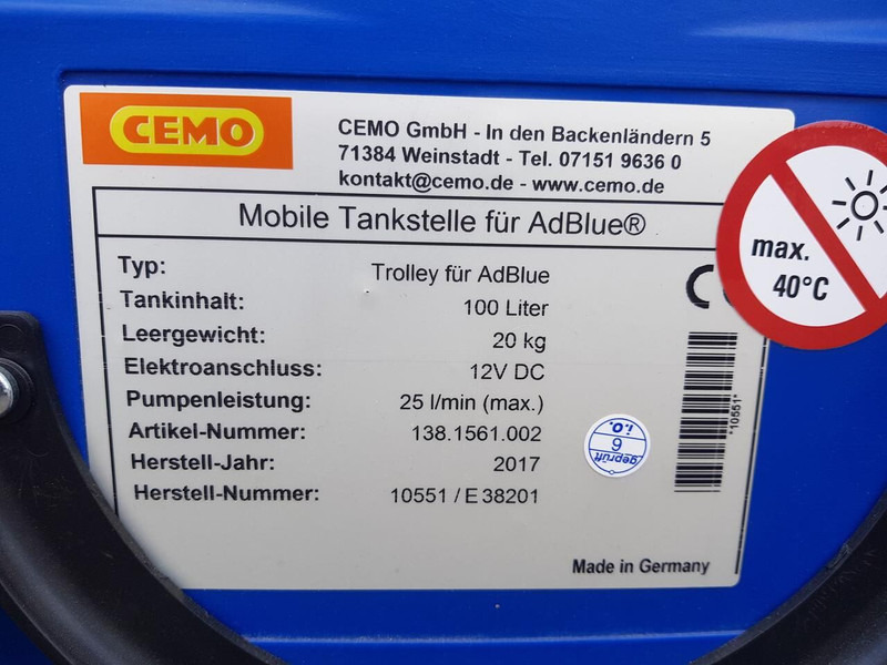 AD Blue trolley - Camion citerne: photos 4 AD Blue trolley - Camion citerne: photos 4