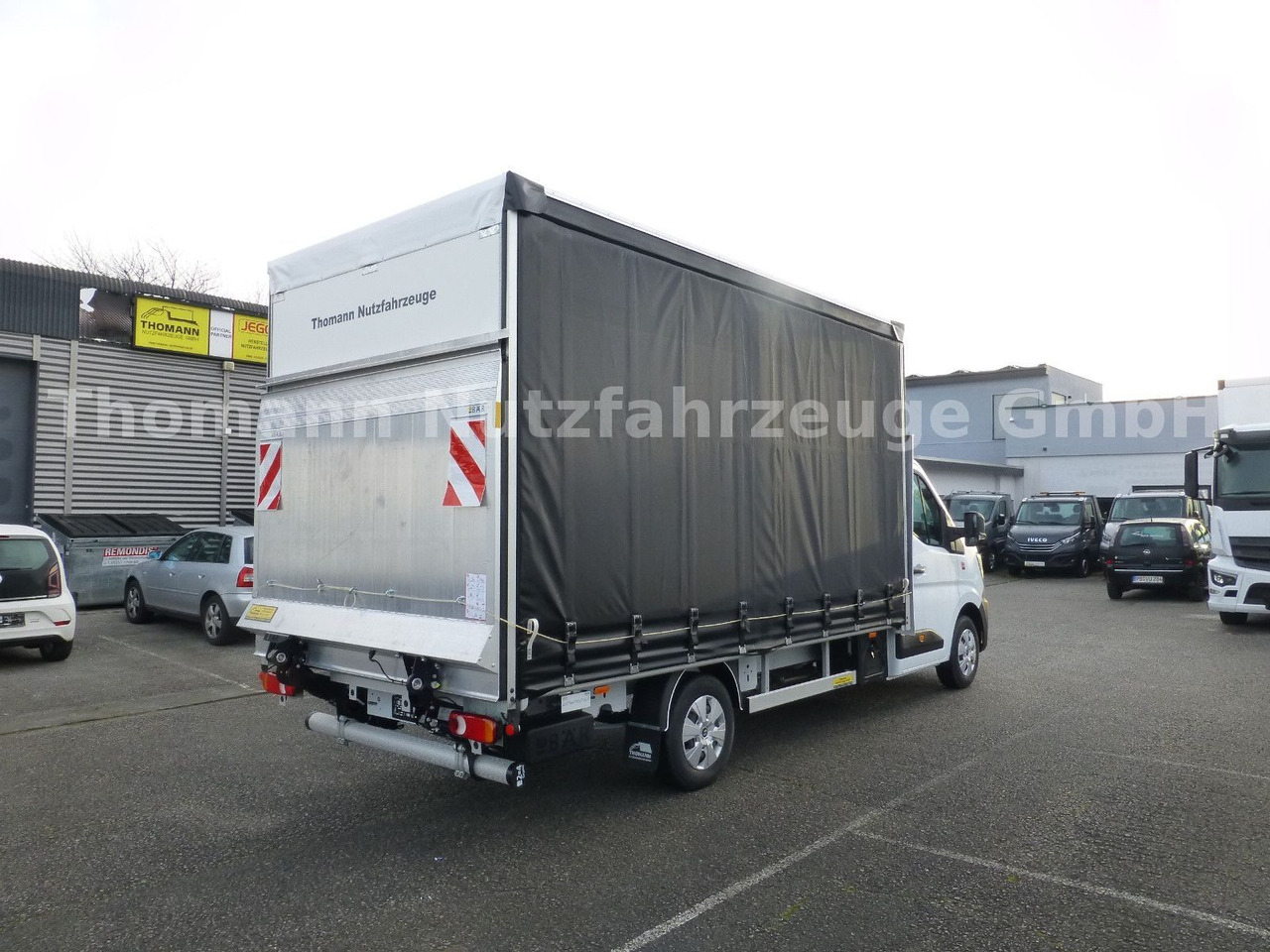 Utilitaire rideaux coulissants (PLSC) Renault NEW Master Pritsche Plane BÄR Ladebordwand: photos 6