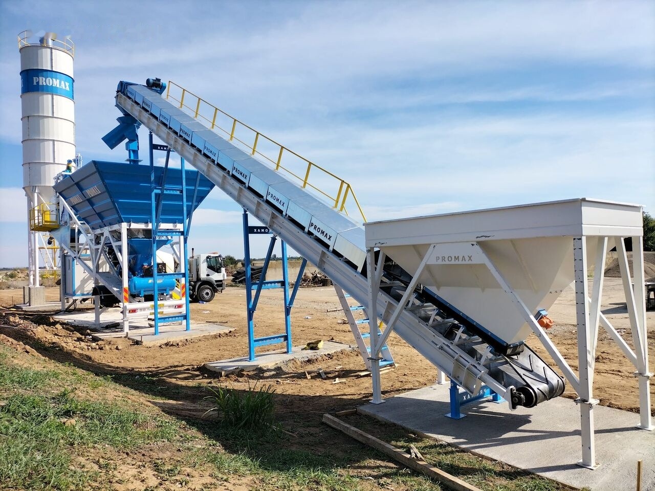 Centrale à béton neuf Promax Mobile Concrete Batching Plant PROMAX M60-SNG (60m3/h): photos 23