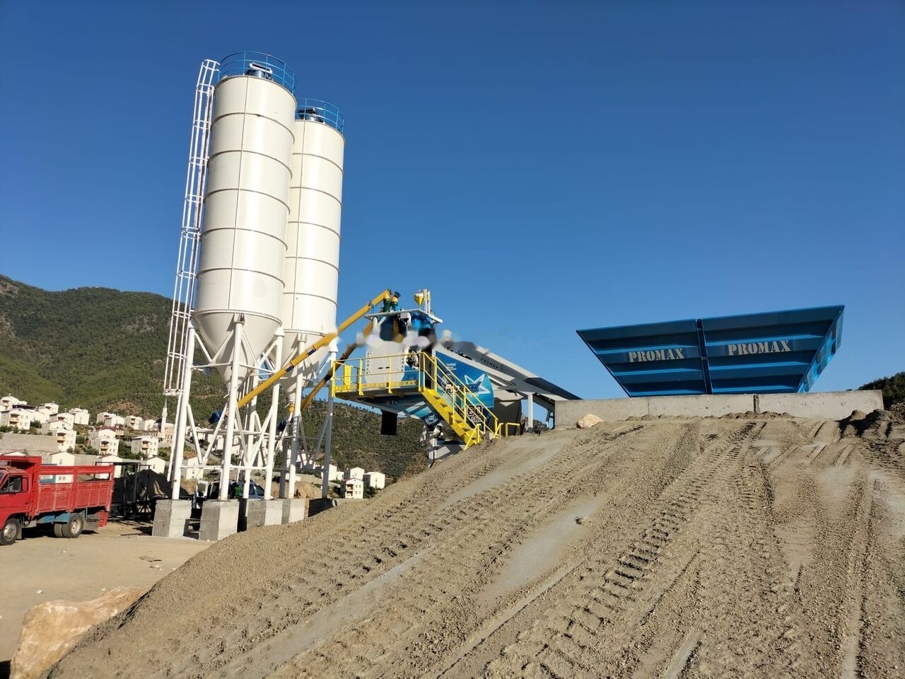 Centrale à béton neuf Promax Mobile Concrete Batching Plant PROMAX M60-SNG (60m3/h): photos 7