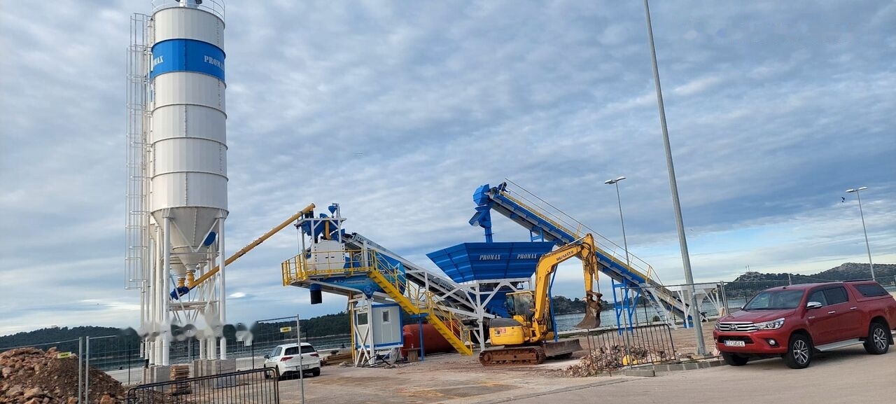 Centrale à béton neuf Promax Mobile Concrete Batching Plant PROMAX M60-SNG (60m3/h): photos 18