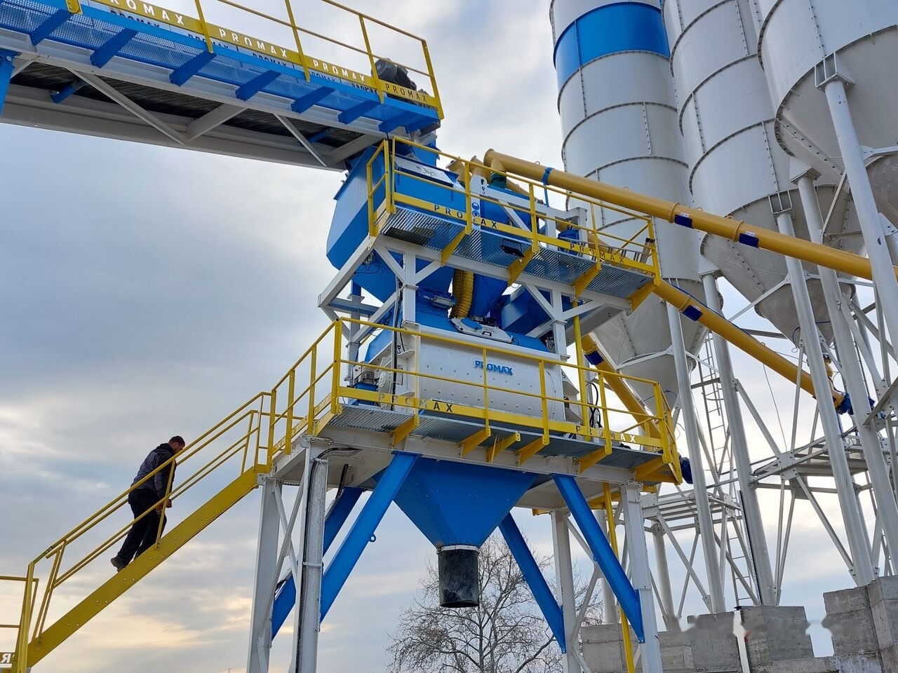 Promax Stationary Concrete Batching Plant S130-TWN (130m/h) - Centrale à béton: photos 3 Promax Stationary Concrete Batching Plant S130-TWN (130m/h) - Centrale à béton: photos 3