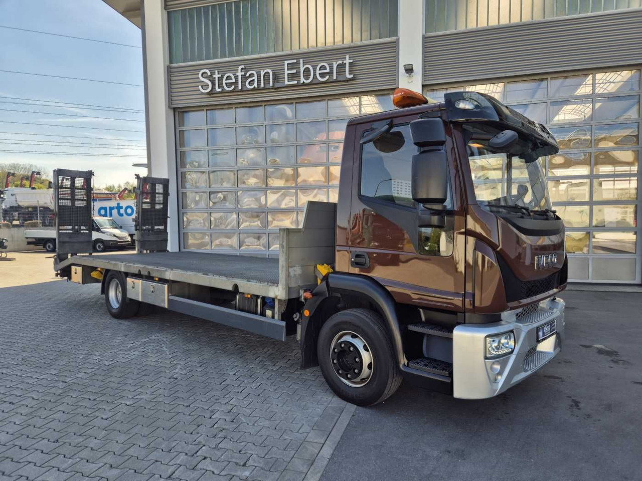 Iveco Eurocargo ML140E25/P Maschinentransporter Winde - Camion: photos 3 Iveco Eurocargo ML140E25/P Maschinentransporter Winde - Camion: photos 3