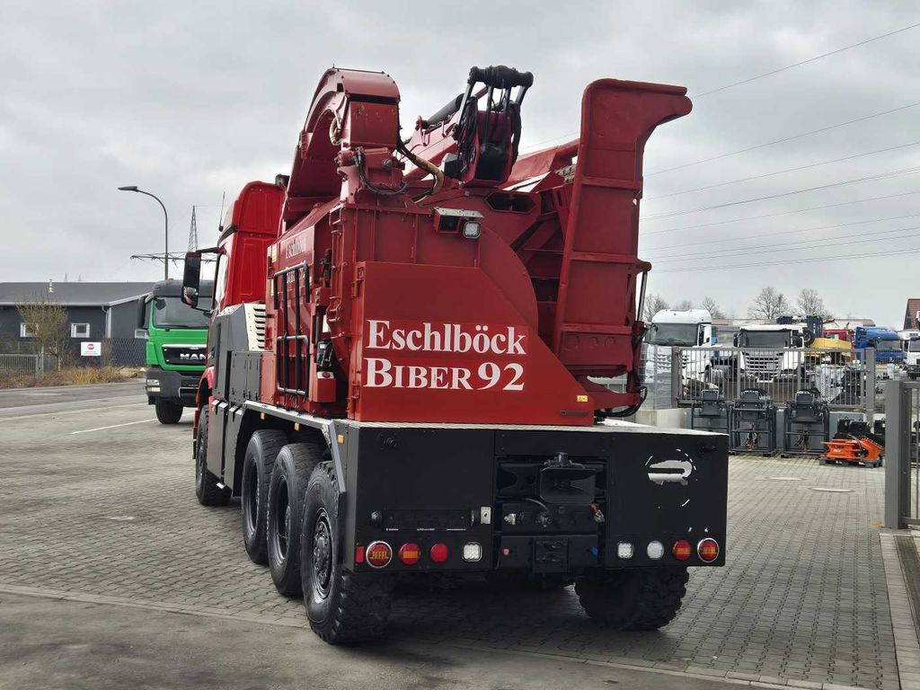 Mercedes-Benz TUROX 8x8 Eschlböck Biber 92 Holzhacker / 1.512h - Camion: photos 4 Mercedes-Benz TUROX 8x8 Eschlböck Biber 92 Holzhacker / 1.512h - Camion: photos 4