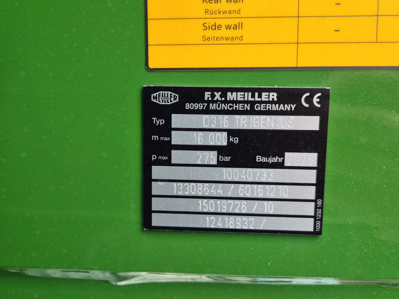 Camion benne Iveco AS300X58Z HR ON+ Meiller Bordmatic AHK Intarder: photos 13 Camion benne Iveco AS300X58Z HR ON+ Meiller Bordmatic AHK Intarder: photos 13