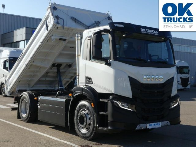 Iveco S-Way AD190S40/P CNG 4x2 Meiller AHK Intarder - Camion benne: photos 1 Iveco S-Way AD190S40/P CNG 4x2 Meiller AHK Intarder - Camion benne: photos 1