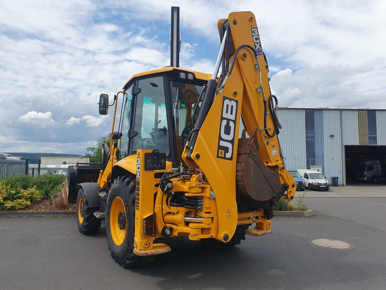 JCB 3CX / Gabel & 4in1 Schaufel / nur 1.561h / 2022 - Tractopelle: photos 3 JCB 3CX / Gabel & 4in1 Schaufel / nur 1.561h / 2022 - Tractopelle: photos 3