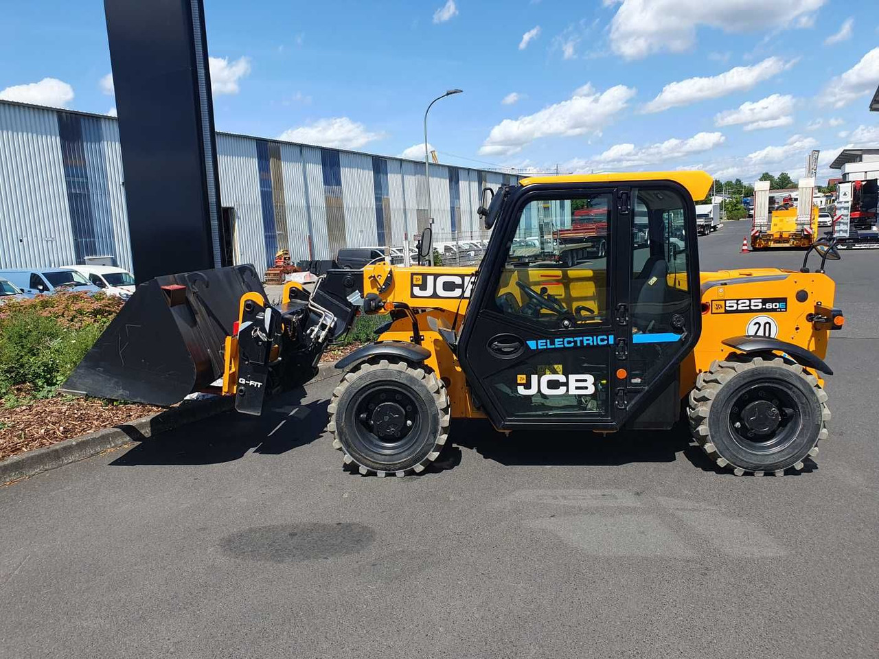 JCB 525-60E / Elektro / 2022 / nur 176h / Gabel - Chariot télescopique: photos 3 JCB 525-60E / Elektro / 2022 / nur 176h / Gabel - Chariot télescopique: photos 3