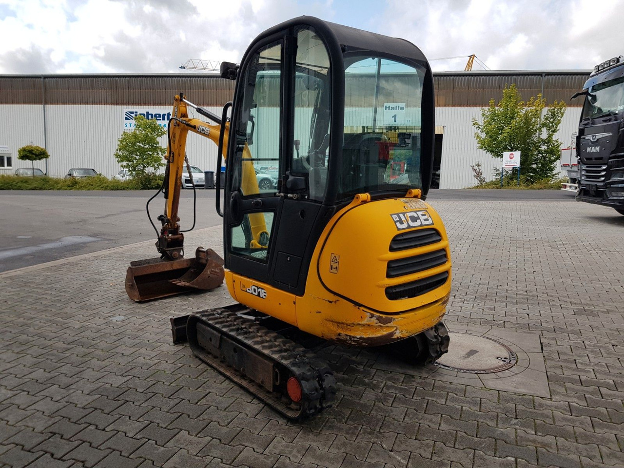 JCB 8018 / 3.420h / hydrl. Grabenräumer / Tieflöffel - Mini pelle: photos 5 JCB 8018 / 3.420h / hydrl. Grabenräumer / Tieflöffel - Mini pelle: photos 5