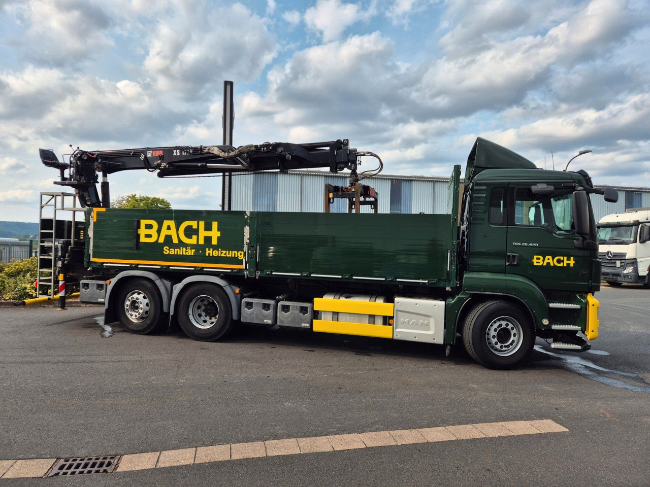 MAN TGS 26.420 6x2-4 LL Hiab 177K PRO 2 Stück - Camion grue: photos 5 MAN TGS 26.420 6x2-4 LL Hiab 177K PRO 2 Stück - Camion grue: photos 5