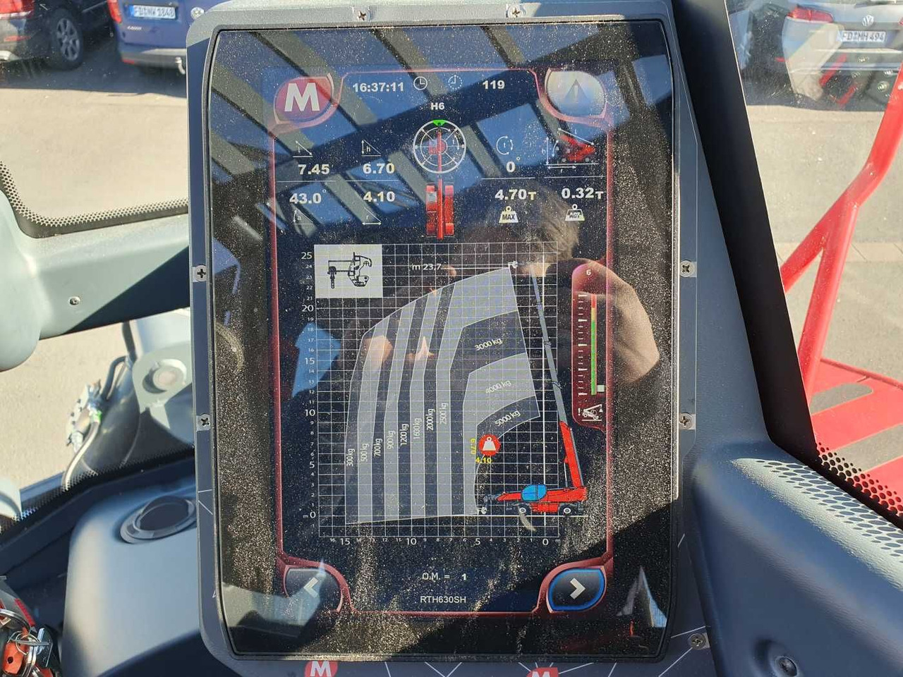 Chariot télescopique neuf Magni RTH 6.30 Roto + Funk + Klima / nur 119h!: photos 13 Chariot télescopique neuf Magni RTH 6.30 Roto + Funk + Klima / nur 119h!: photos 13