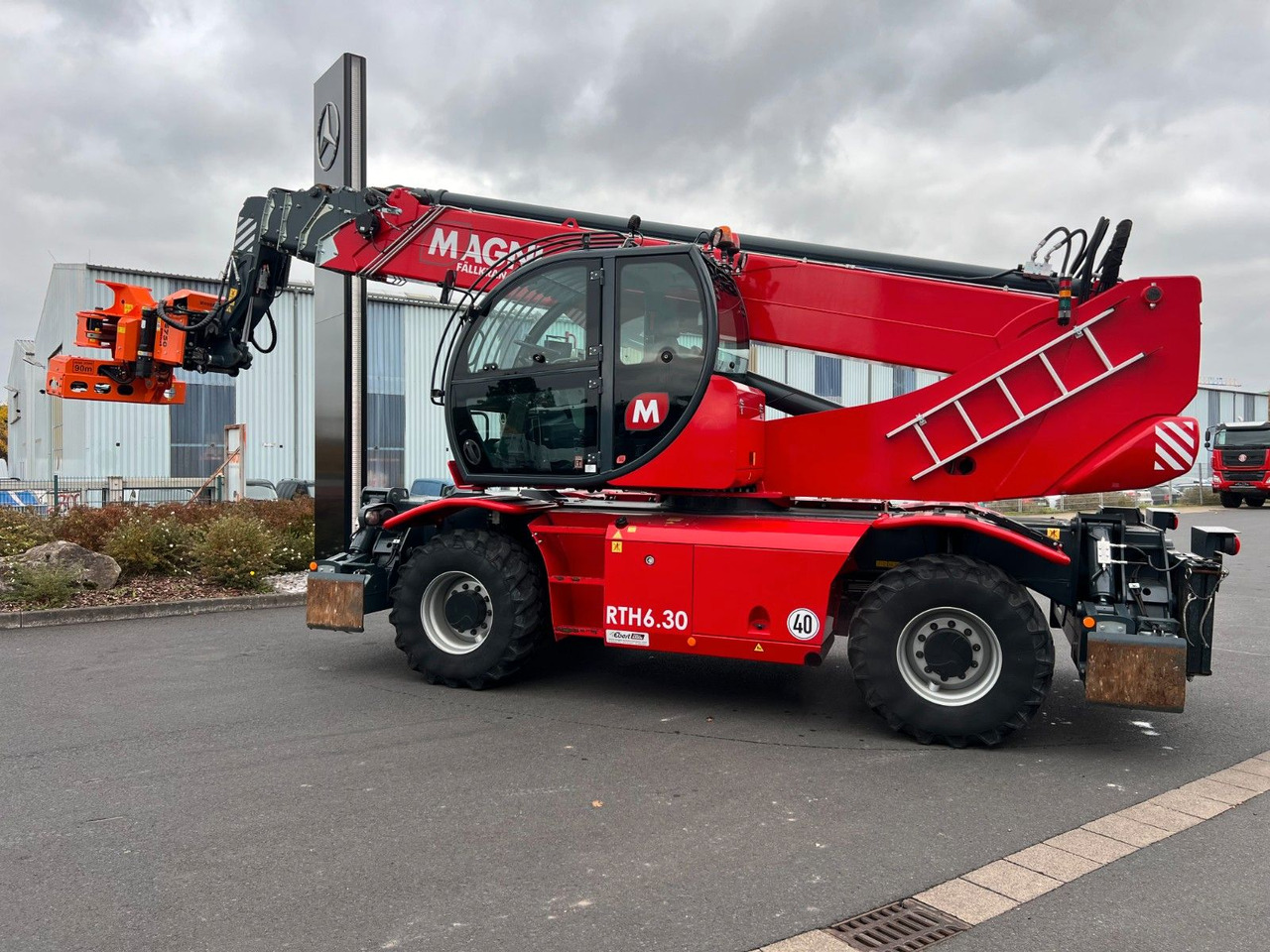 Magni RTH 6.30 SH / Fällkran / Westtech CS750 - Chariot télescopique: photos 4 Magni RTH 6.30 SH / Fällkran / Westtech CS750 - Chariot télescopique: photos 4