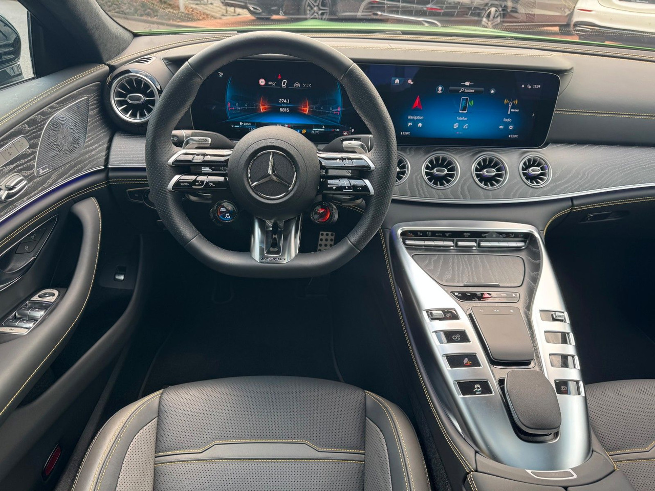 Coupé Mercedes-Benz AMG GT S AirM+Burm+Standh+HUD+360+VOLL: photos 13