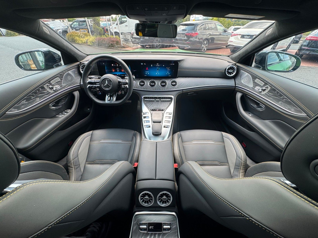 Coupé Mercedes-Benz AMG GT S AirM+Burm+Standh+HUD+360+VOLL: photos 14
