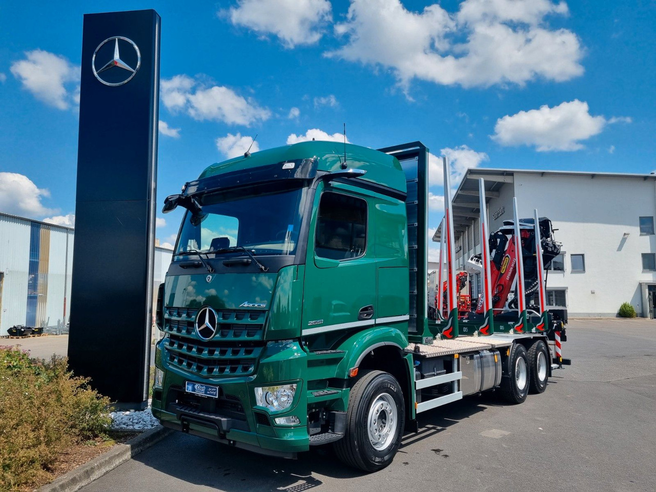 Mercedes-Benz Arocs 2651L 6x4 Palfinger-EPSILON Y Crane M12Z91 - Camion grumier, Camion grue: photos 1 Mercedes-Benz Arocs 2651L 6x4 Palfinger-EPSILON Y Crane M12Z91 - Camion grumier, Camion grue: photos 1