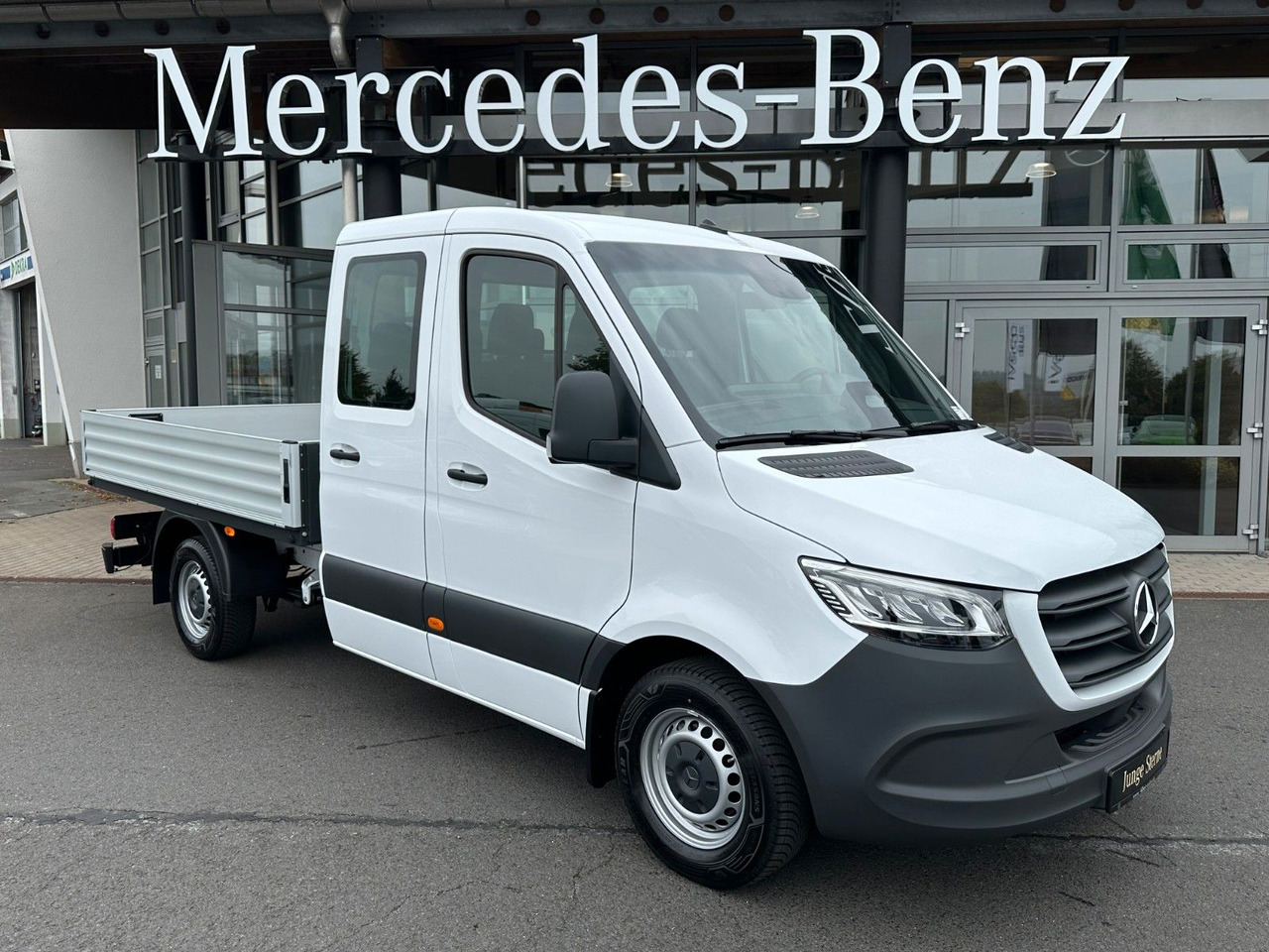 Mercedes-Benz Sprinter 317 CDI 3665 9G DoKa AHK Klima - Utilitaire rideaux coulissants (PLSC), Utilitaire double cabine: photos 1 Mercedes-Benz Sprinter 317 CDI 3665 9G DoKa AHK Klima - Utilitaire rideaux coulissants (PLSC), Utilitaire double cabine: photos 1