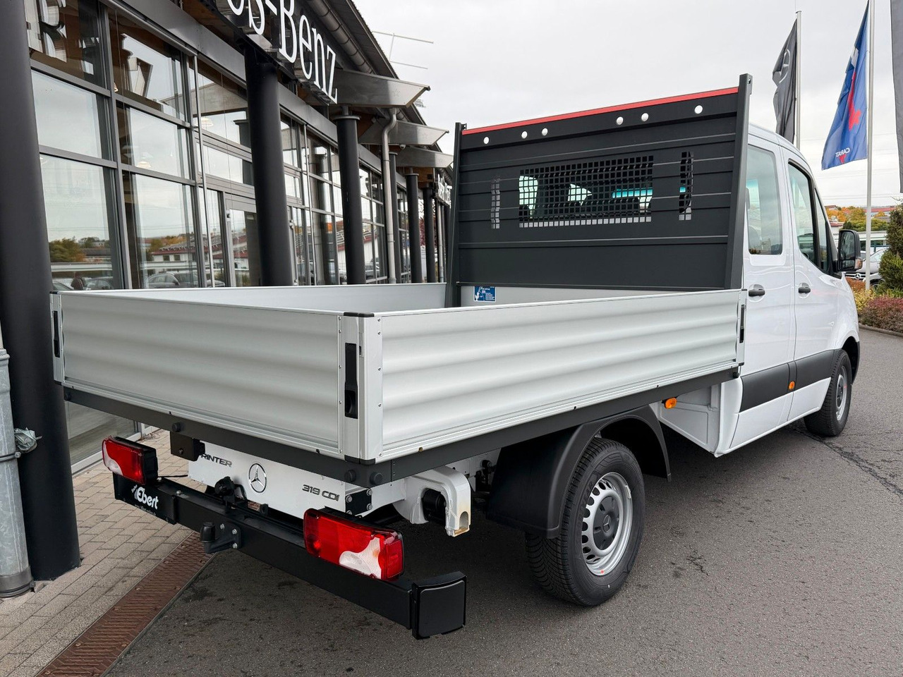 Mercedes-Benz Sprinter 319 CDI 3665 DoKa AHK Klima LED - Utilitaire rideaux coulissants (PLSC), Utilitaire double cabine: photos 4 Mercedes-Benz Sprinter 319 CDI 3665 DoKa AHK Klima LED - Utilitaire rideaux coulissants (PLSC), Utilitaire double cabine: photos 4