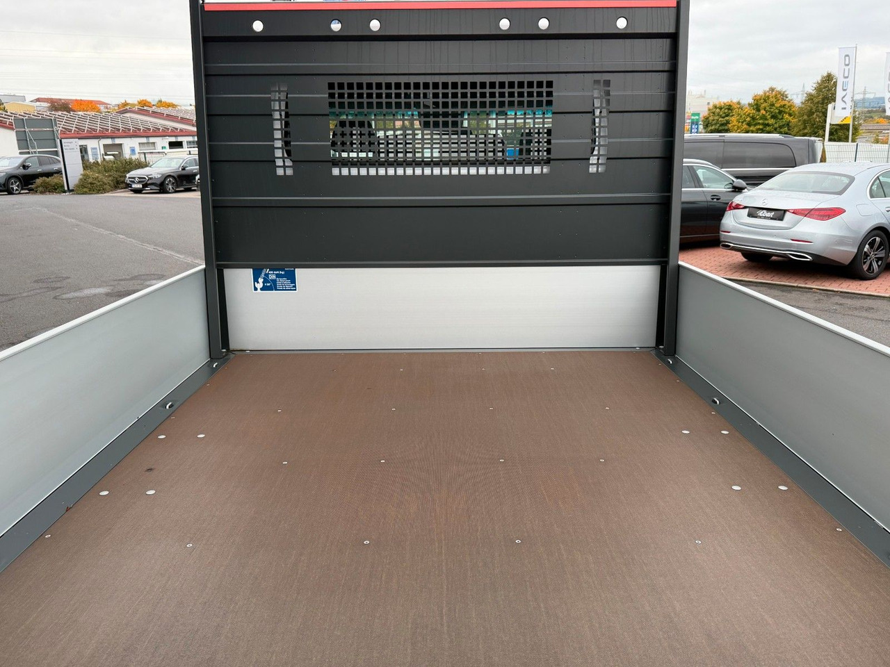 Utilitaire rideaux coulissants (PLSC), Utilitaire double cabine Mercedes-Benz Sprinter 319 CDI 3665 DoKa AHK Klima LED: photos 6