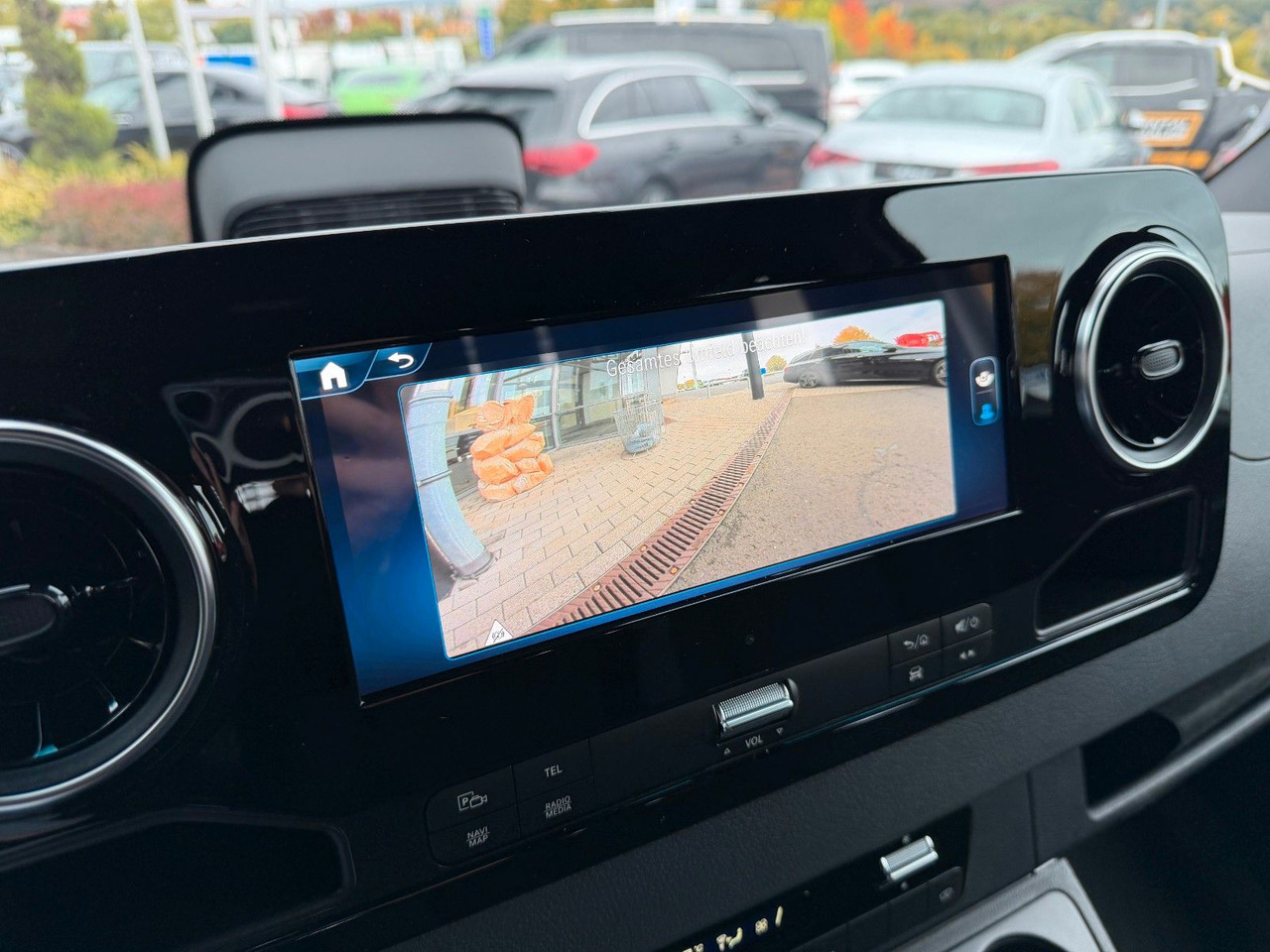 Utilitaire rideaux coulissants (PLSC), Utilitaire double cabine Mercedes-Benz Sprinter 319 CDI 3665 DoKa AHK Klima LED: photos 15