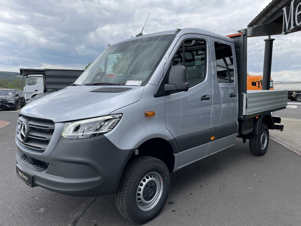 Mercedes-Benz Sprinter 319 CDI 4x4 DoKa Klima Stdheiz AHK LED - Utilitaire rideaux coulissants (PLSC): photos 3 Mercedes-Benz Sprinter 319 CDI 4x4 DoKa Klima Stdheiz AHK LED - Utilitaire rideaux coulissants (PLSC): photos 3