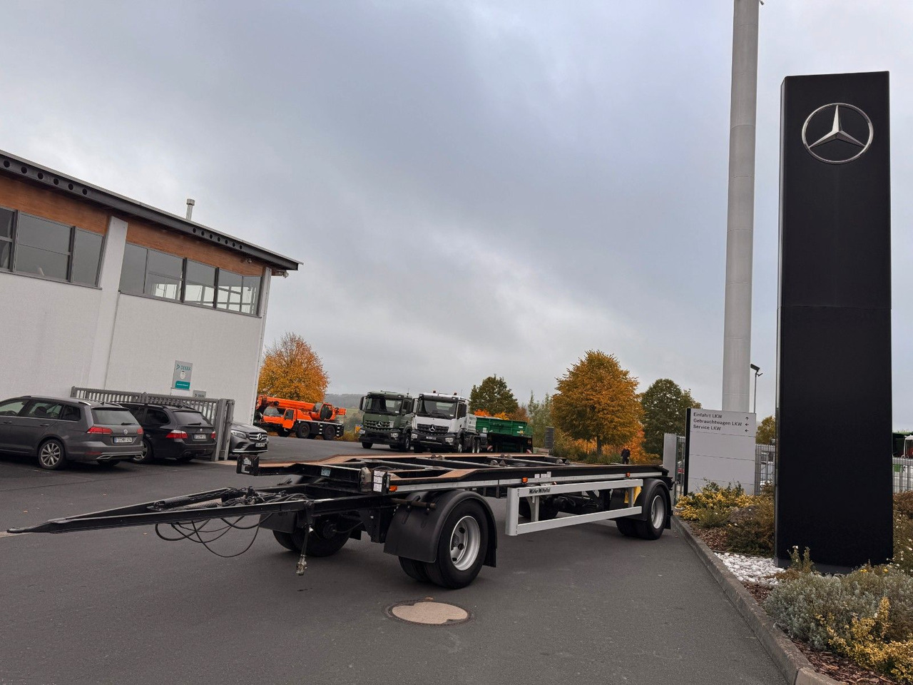 Müller-Mitteltal RA-T 18,0 Containerfahrgestell - Remorque châssis: photos 2 Müller-Mitteltal RA-T 18,0 Containerfahrgestell - Remorque châssis: photos 2