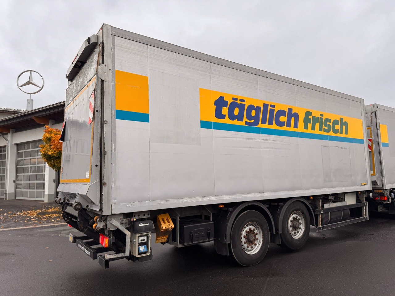 ROHR RZAK/18 IV LBW Durchlade - Remorque frigorifique: photos 1 ROHR RZAK/18 IV LBW Durchlade - Remorque frigorifique: photos 1