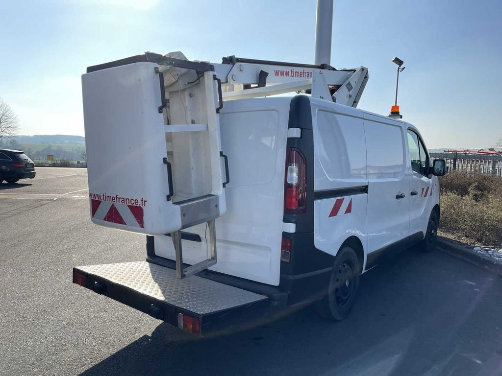 Camion avec nacelle, Véhicule utilitaire Renault Trafic dCi 120 L1H1 / TIME France ETL 21 8m: photos 8