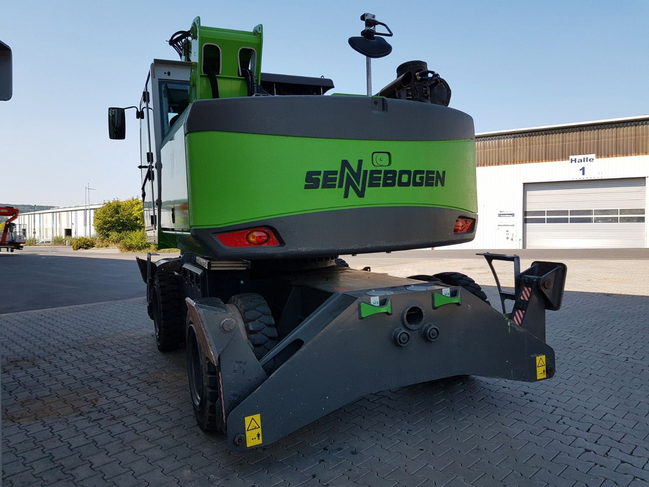 Sennebogen 817E / nur: 1.374h / 2019 / Sortiergreifer - Pelle sur pneus: photos 5 Sennebogen 817E / nur: 1.374h / 2019 / Sortiergreifer - Pelle sur pneus: photos 5