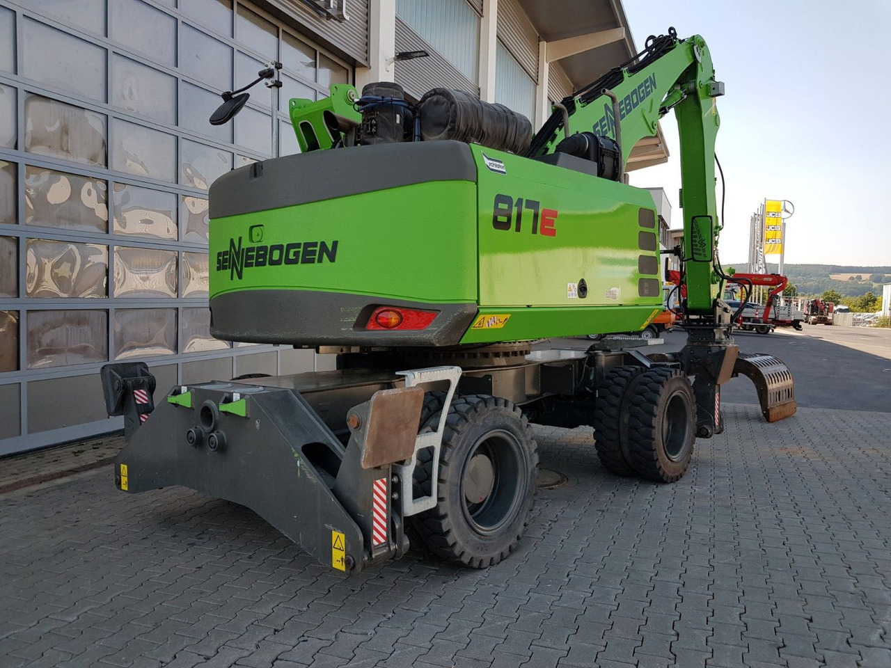 Sennebogen 817E / nur: 1.374h / 2019 / Sortiergreifer - Pelle sur pneus: photos 3 Sennebogen 817E / nur: 1.374h / 2019 / Sortiergreifer - Pelle sur pneus: photos 3