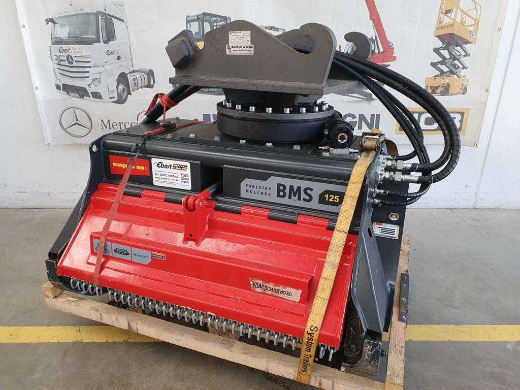 Seppi M. BMS 125 Forstmulcher / Drehmotor / DEMO - Broyeur forestier: photos 2 Seppi M. BMS 125 Forstmulcher / Drehmotor / DEMO - Broyeur forestier: photos 2