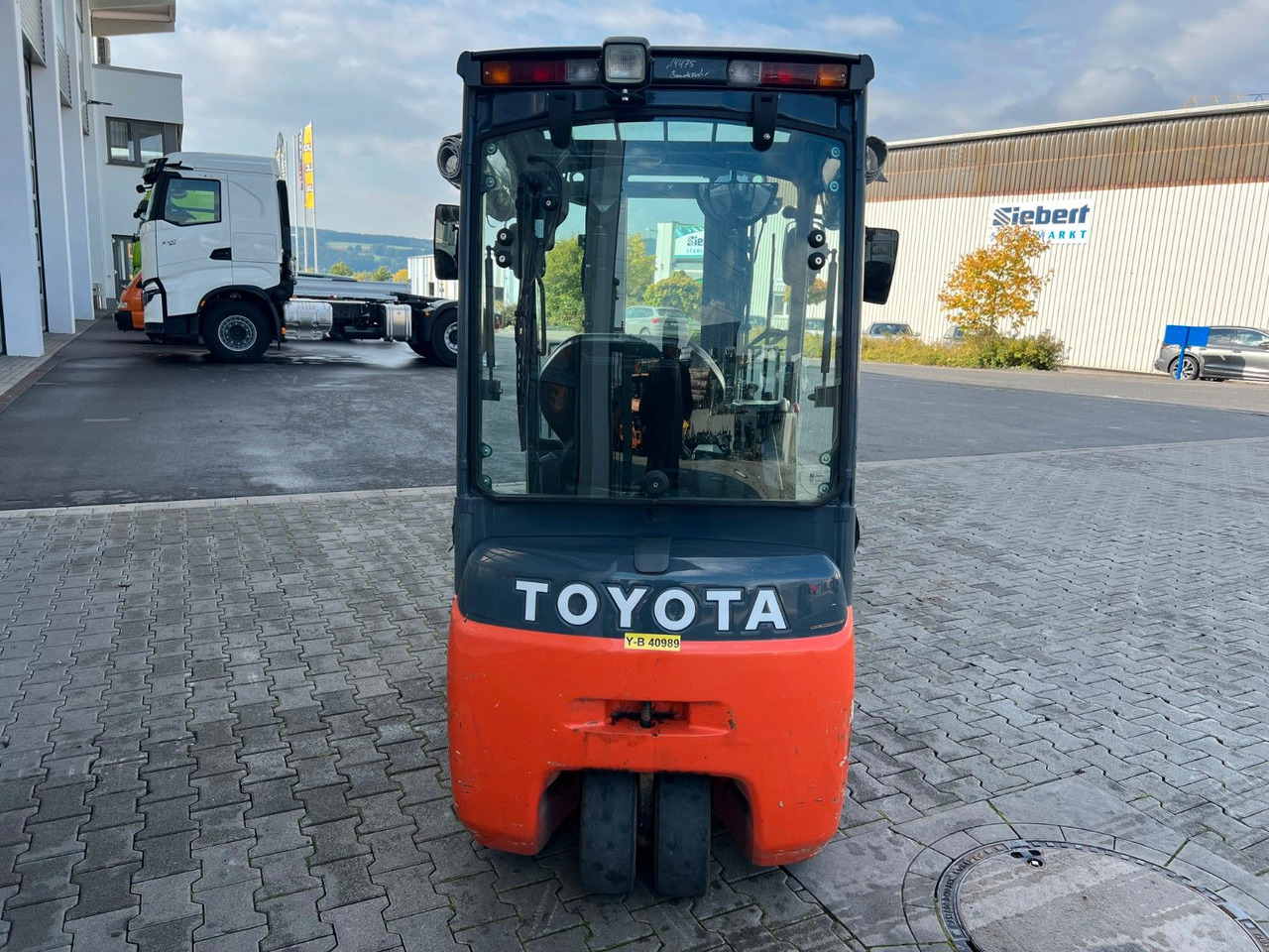 Toyota 8FBET15 / Triplex: 4.30m / nur 1.187h! / SS - Chariot élévateur électrique: photos 5 Toyota 8FBET15 / Triplex: 4.30m / nur 1.187h! / SS - Chariot élévateur électrique: photos 5