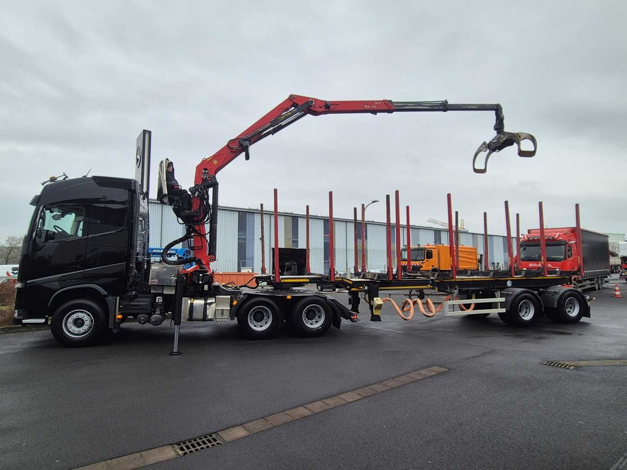 Volvo FH 540 6x4 Palfinger S260Z96 Doll Teleskop-Langh - Tracteur routier: photos 4 Volvo FH 540 6x4 Palfinger S260Z96 Doll Teleskop-Langh - Tracteur routier: photos 4