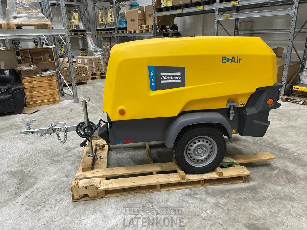 Atlas Copco E-Air H185 VSD Vaunukompressori - Compresseur d'air: photos 3 Atlas Copco E-Air H185 VSD Vaunukompressori - Compresseur d'air: photos 3