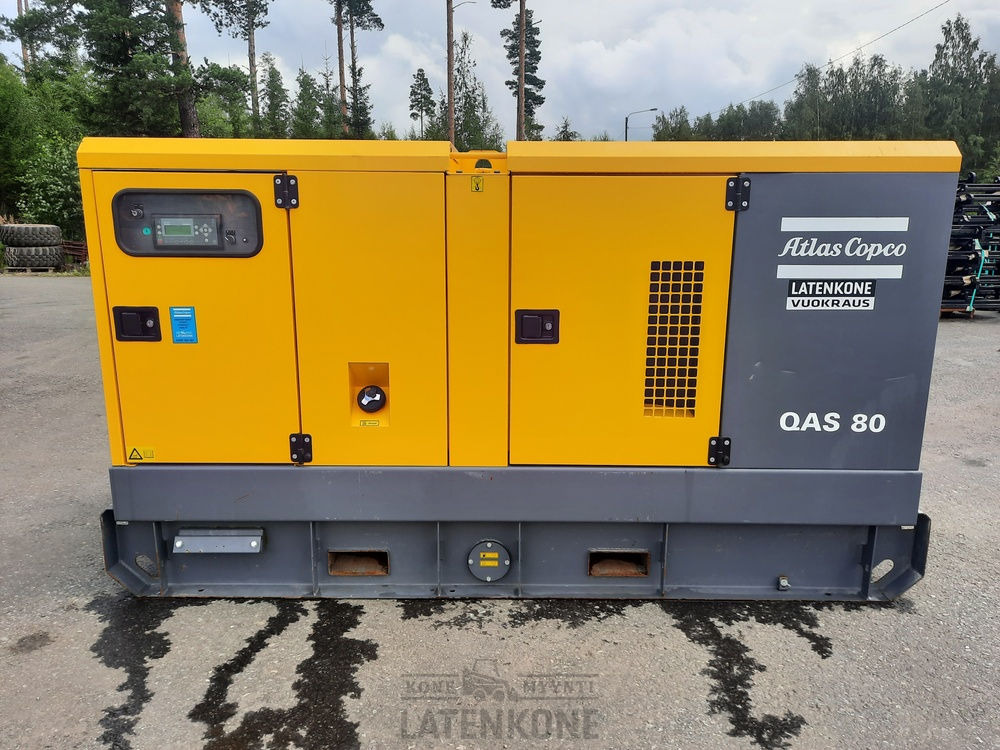 Atlas Copco QAS 80 50 Hz Generaattori ID 4803 - Groupe électrogène: photos 1 Atlas Copco QAS 80 50 Hz Generaattori ID 4803 - Groupe électrogène: photos 1