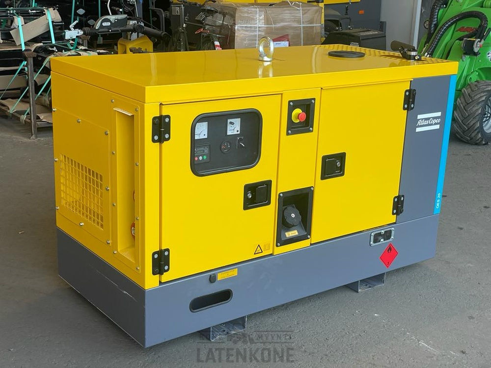 Groupe électrogène Atlas Copco QES 20 50 Hz Generaattori StageV: photos 10
