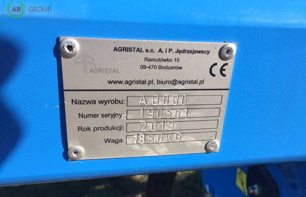 Bineuse Agristal Stubble cultivator 3 m: photos 6 Bineuse Agristal Stubble cultivator 3 m: photos 6