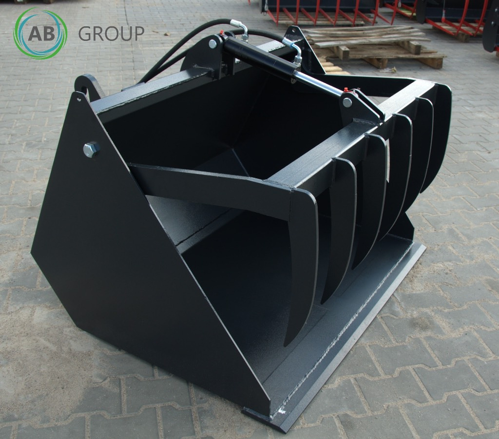 Metal-Technik Crocodile bucket 1.2 m AVANT - Godet pour chargeur pour Machine agricole: photos 1 Metal-Technik Crocodile bucket 1.2 m AVANT - Godet pour chargeur pour Machine agricole: photos 1