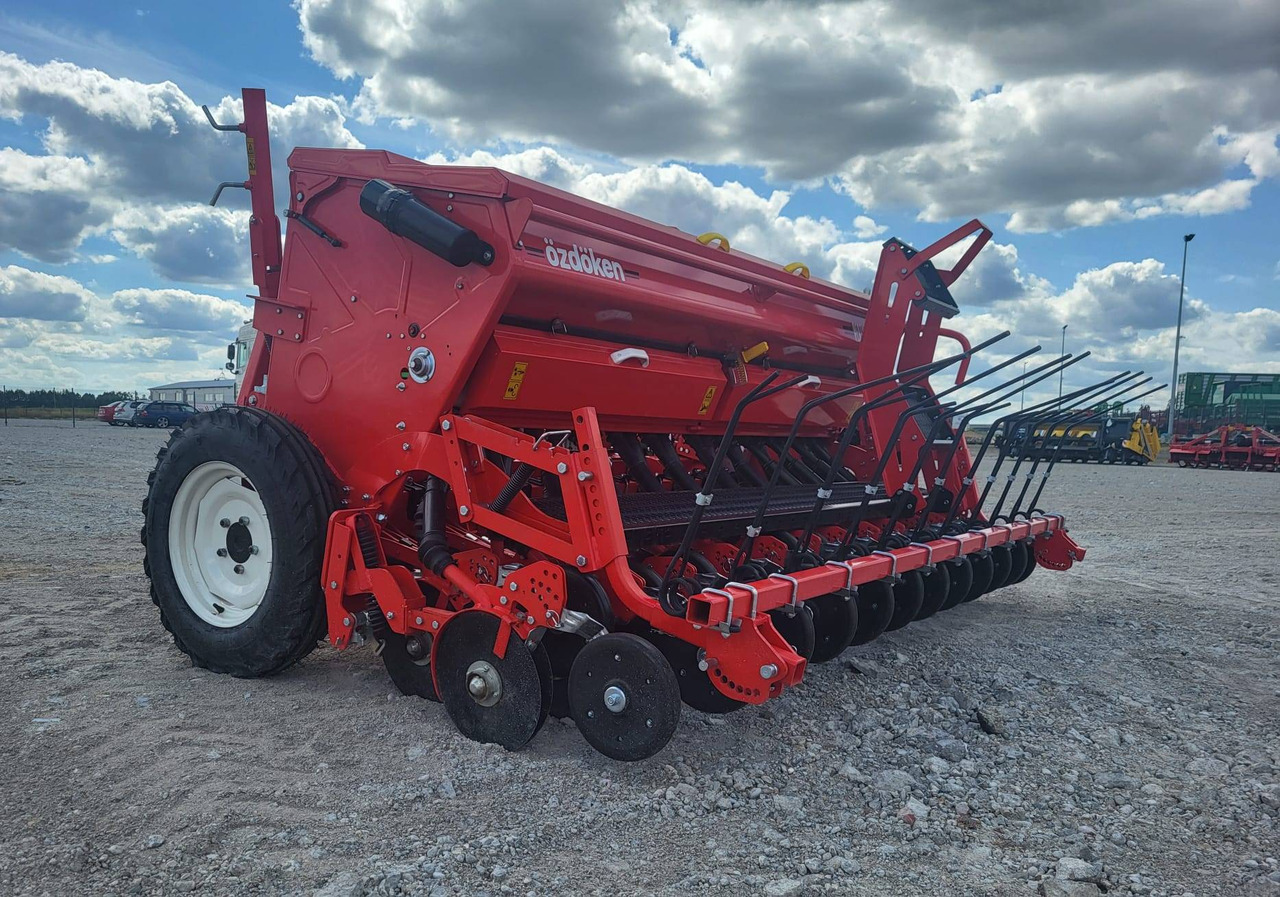 Ozdoken mechanical seed drill Pertum-S 300 - double-disc - on stock - Semoir: photos 1 Ozdoken mechanical seed drill Pertum-S 300 - double-disc - on stock - Semoir: photos 1