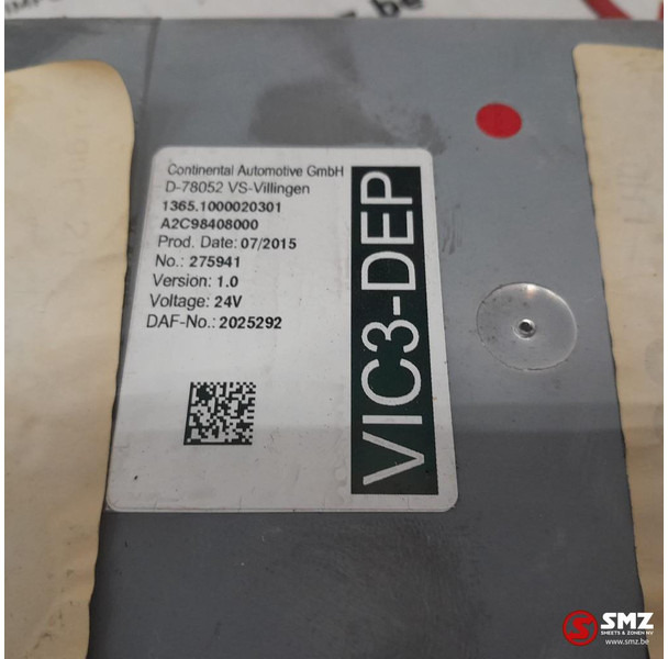 DAF Occ ECU VIC3 regeleenheid DAF - Bloc de gestion pour Camion: photos 5 DAF Occ ECU VIC3 regeleenheid DAF - Bloc de gestion pour Camion: photos 5