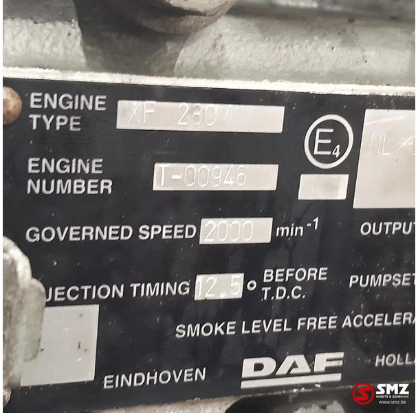 DAF Occ motor DAF XF EURO 2 - Moteur pour Camion: photos 5 DAF Occ motor DAF XF EURO 2 - Moteur pour Camion: photos 5