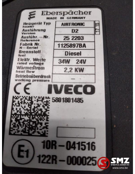 Iveco Occ standverwarming Airtronic D2 - Chauffage/ Ventilation pour Camion: photos 3 Iveco Occ standverwarming Airtronic D2 - Chauffage/ Ventilation pour Camion: photos 3