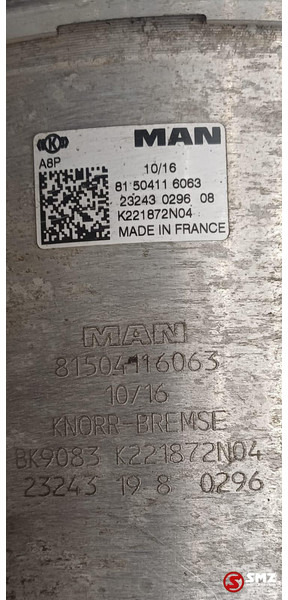 MAN Occ remklauw + wielnaaf + remcilinder links MAN - Étrier de frein pour Camion: photos 5 MAN Occ remklauw + wielnaaf + remcilinder links MAN - Étrier de frein pour Camion: photos 5
