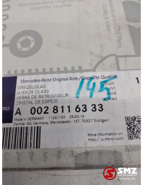 Mercedes-Benz Achteruitkijkspiegel mercedes actros mp4 a00281163 - Rétroviseur pour Camion: photos 3 Mercedes-Benz Achteruitkijkspiegel mercedes actros mp4 a00281163 - Rétroviseur pour Camion: photos 3