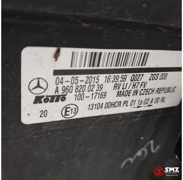 Mercedes-Benz Occ koplamp links Mercedes - Feu avant pour Camion: photos 3 Mercedes-Benz Occ koplamp links Mercedes - Feu avant pour Camion: photos 3